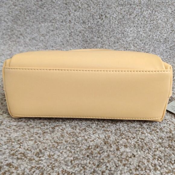 A New Day Pastel Yellow Crossbody Bag Detachable Strap Purse - Picture 12 of 15